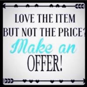 Make an Offer! 😃☺️🌷💖